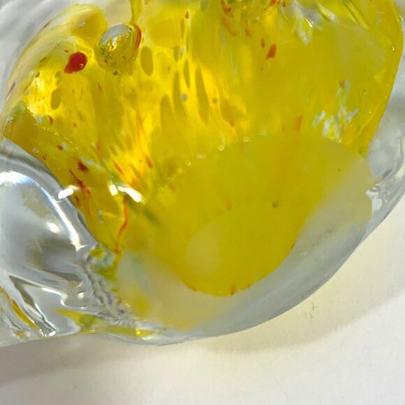 Glass Angel Fish Figurines Paperweights Home Office Decor Collectibles - Picture 10 of 11